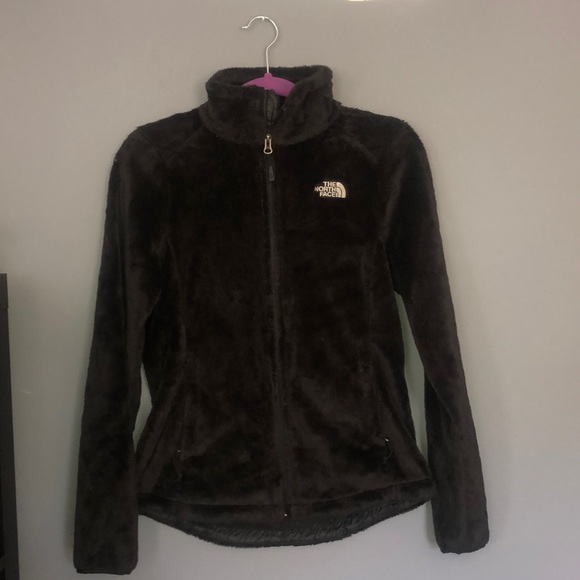 fluffy north face fleece